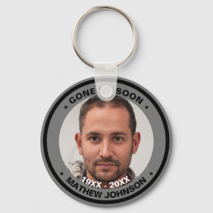 Llavero Marcas de esquí Se fue tan pronto la foto funera