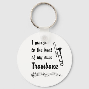 Llavero Marcha al ritmo: Trombone