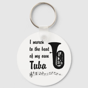 Llavero Marcha al ritmo: Tuba