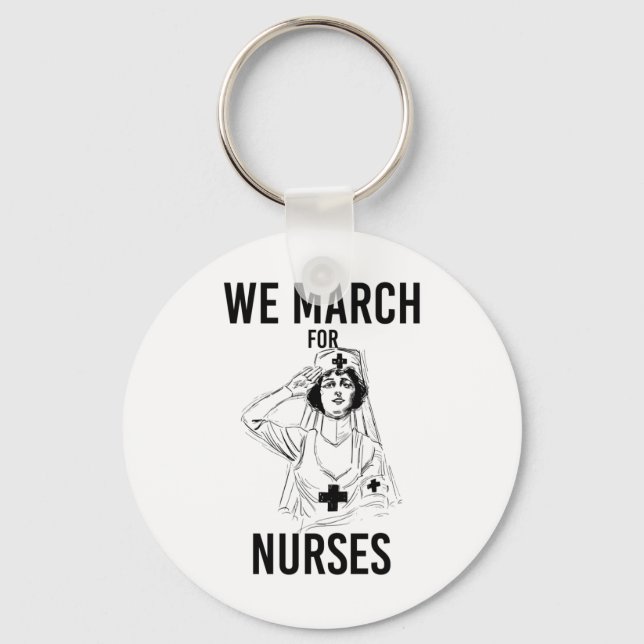 Llavero Marchamos por Enfermeras - Enfermeras de época (Anverso)