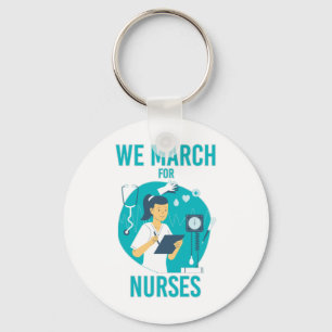 Llavero Marchamos por enfermeras y herramientas