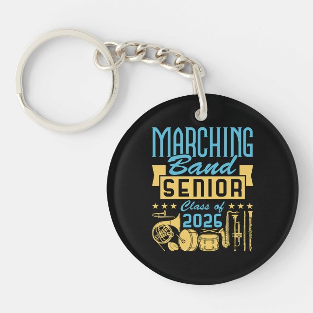 Llavero Marching Band Senior Class of 2026 (Frente)
