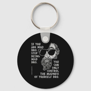 Llavero Marcus Aurelius Stoic Philosopher Anciano Jo