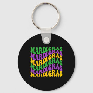 Llavero Mardi Gras 2024 Mujeres Chicas Máscara Camas Nueva