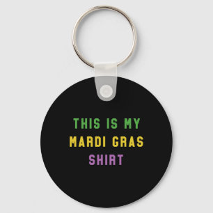 Llavero Mardi Gras Gracioso Fiesta Un Regalo Único De Nuev