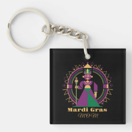 Llavero Mardi Gras Mom 2026 Queen