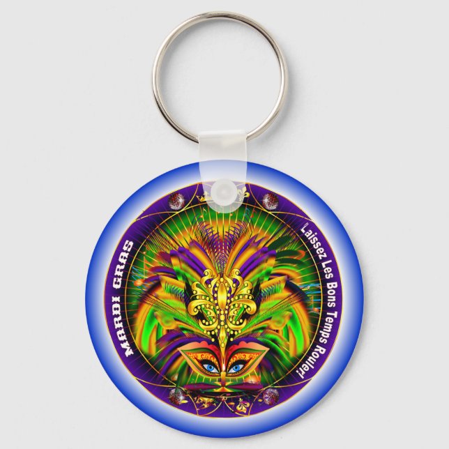 Llavero Mardi Gras Queen Style 2 Ver Notas (Anverso)