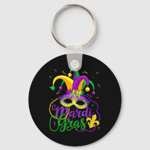 Llavero Mardi Gras Tee Para Mujeres Niños Masajes Masajes