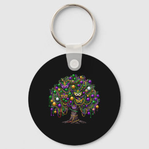 Llavero Mardi Gras Tree Beads New Orleans 2025 Festival Be