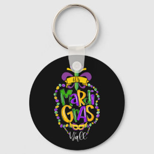 Llavero Mardi Gras Yall Funny Mardi Gras Fiesta Mask Co