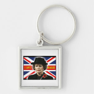 Llavero Margaret Thatcher me encanta Maggie