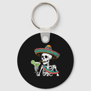 Llavero Margarita esqueleto cinco de mayo