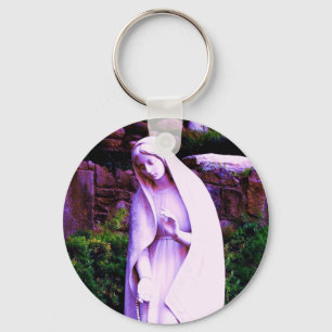 Llavero María de la Virgen Púrpura Alterada
