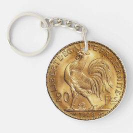 Llavero Marianne Rooster de Francia