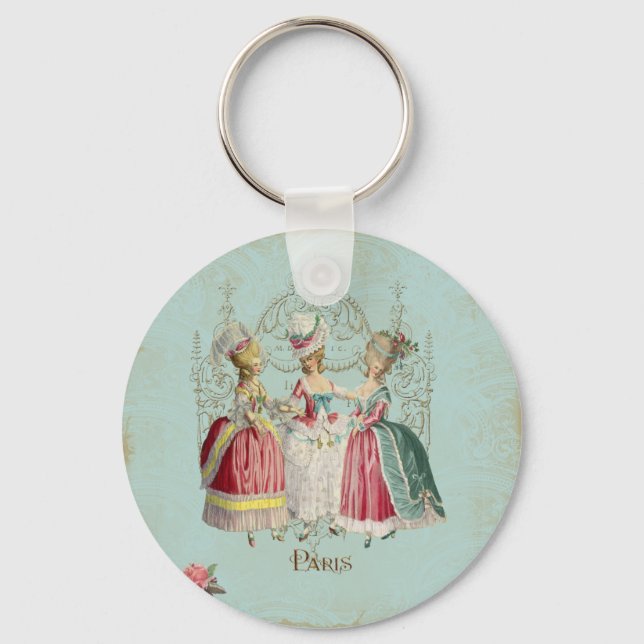 Llavero Marie Antoinette Damas en Espera (Anverso)