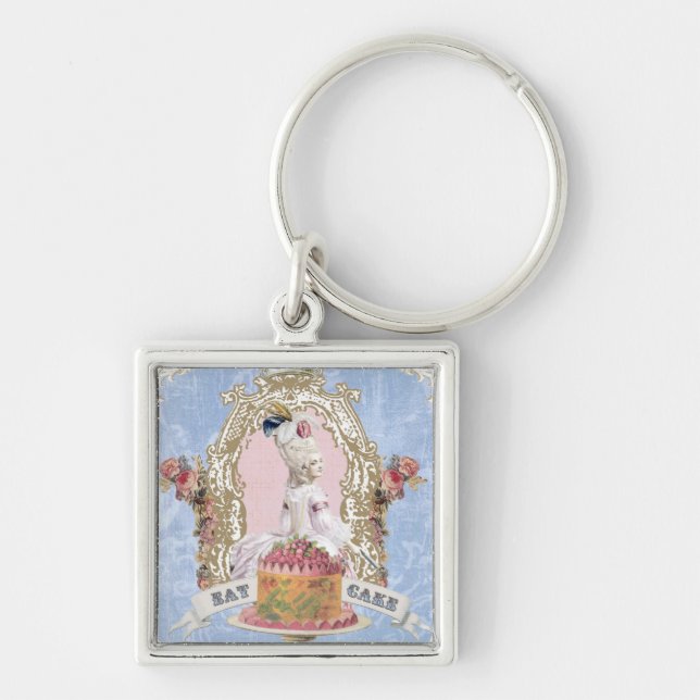Llavero Marie Antoinette-Eat Cake.. keychain (Frente)