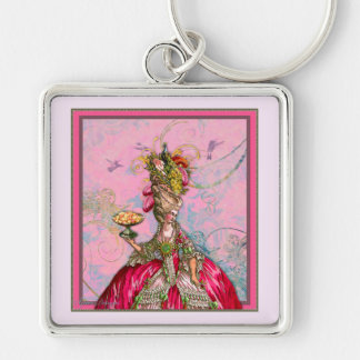 Llavero Marie Antoinette Peacocks y pasteles