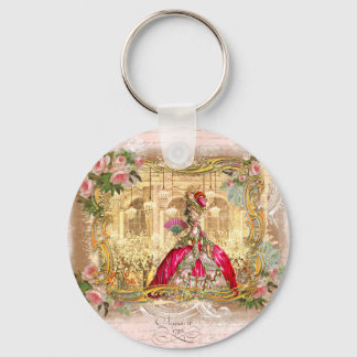 Llavero Marie Antoinette Versailles Fiesta Pink