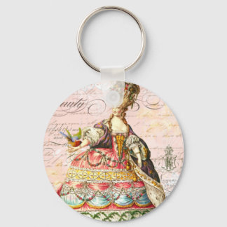 Llavero Marie Antoinette y Pink Paris