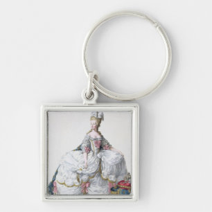Llavero Marie Antonieta (1752-93) de 'DES Estam de Receuil