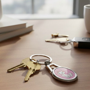 Llavero Marie Keychain