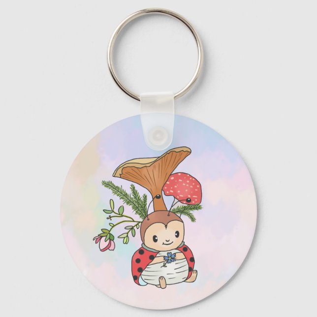 Llavero Marienkäfer  (Anverso)