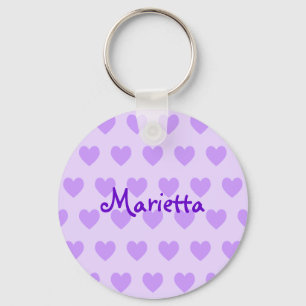 Llavero Marietta en morado