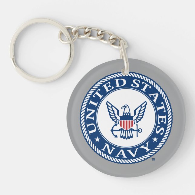 Llavero Marina de Estados Unidos | Alteración naval Emblem (Frente)