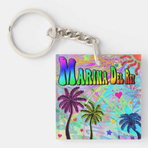 Llavero Marina Del Ray Vivid Romance Keychain