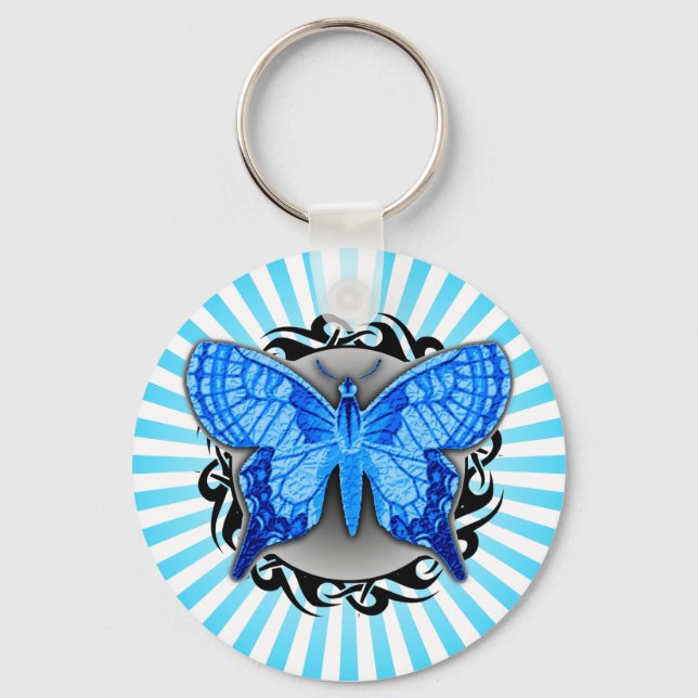 Llavero mariposa. (Anverso)