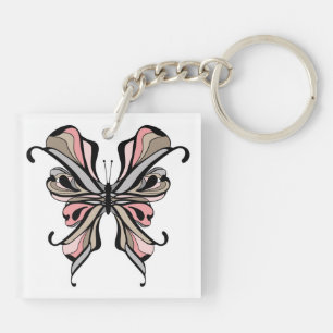 Llavero Mariposa abierta