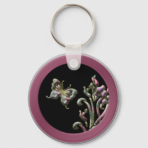 Llavero Mariposa acolchada