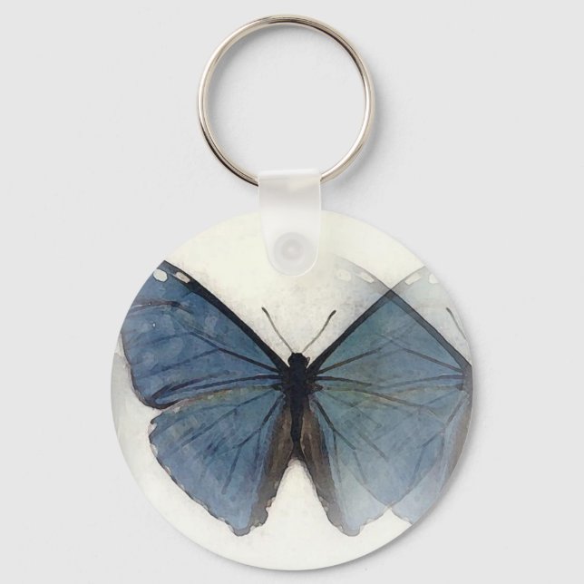 Llavero Mariposa azul (Anverso)