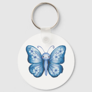 Llavero Mariposa azul