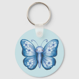 Llavero Mariposa azul