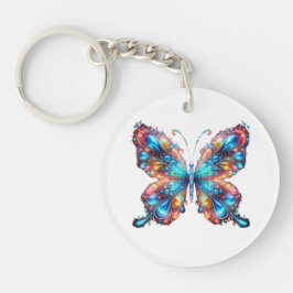 Llavero Mariposa brillante