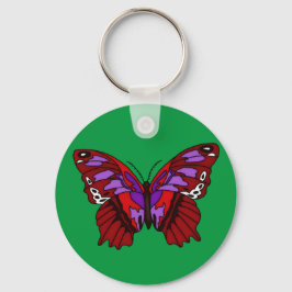 Llavero Mariposa colorida