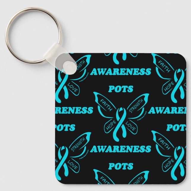 Llavero Mariposa/Conciencia...POTS (Anverso)