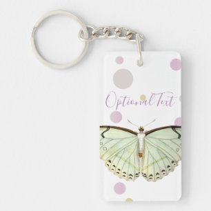 Llavero Mariposa de belleza verde suave