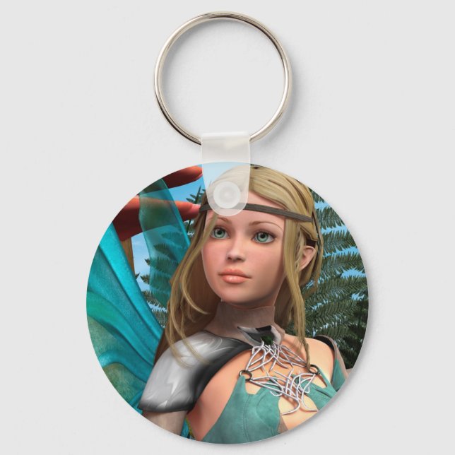 Llavero Mariposa de hadas (Anverso)