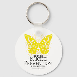 Llavero Mariposa de la prevención del suicidio