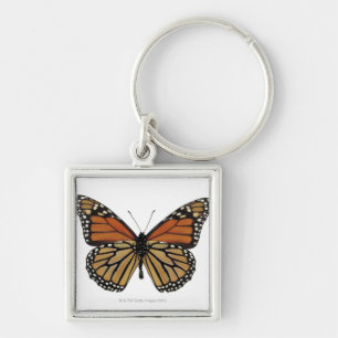Llavero Mariposa del Danaus de Plexippus