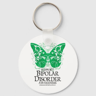 Llavero Mariposa del desorden bipolar