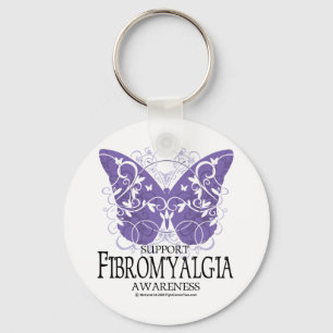 Llavero Mariposa del Fibromyalgia