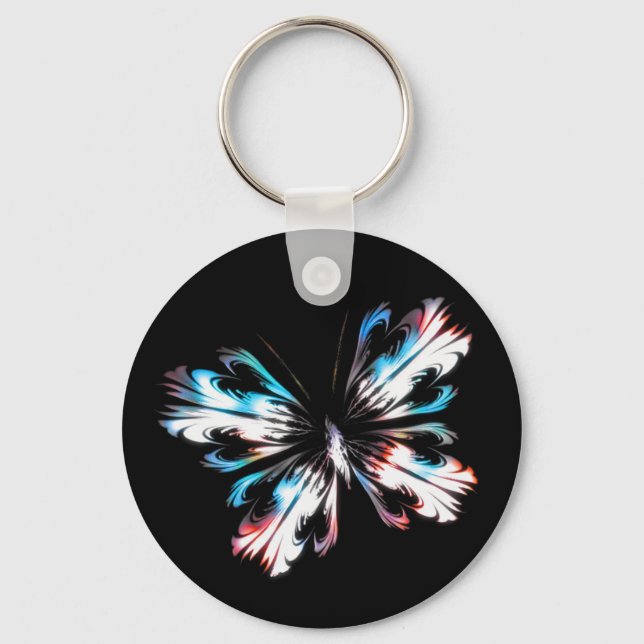 Llavero Mariposa estilizada 2 (Anverso)