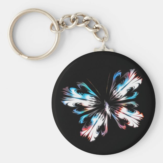 Llavero Mariposa estilizada 2 (Frente)