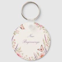 Mariposa Floral Personalizada