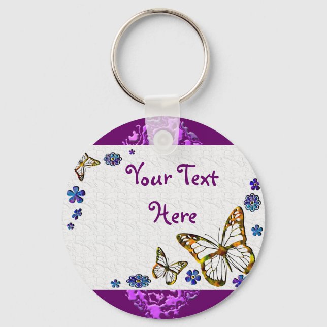 Llavero Mariposa Frost (Anverso)