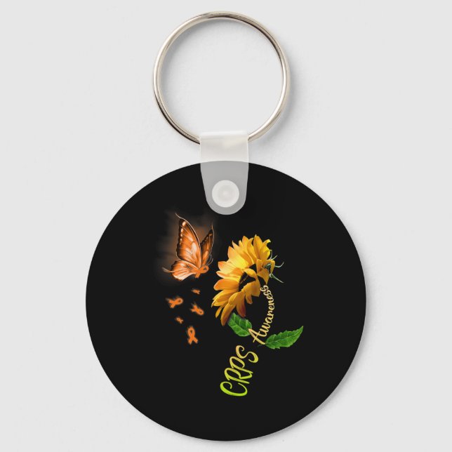 Llavero Mariposa Girasol Crps Conciencia (Anverso)