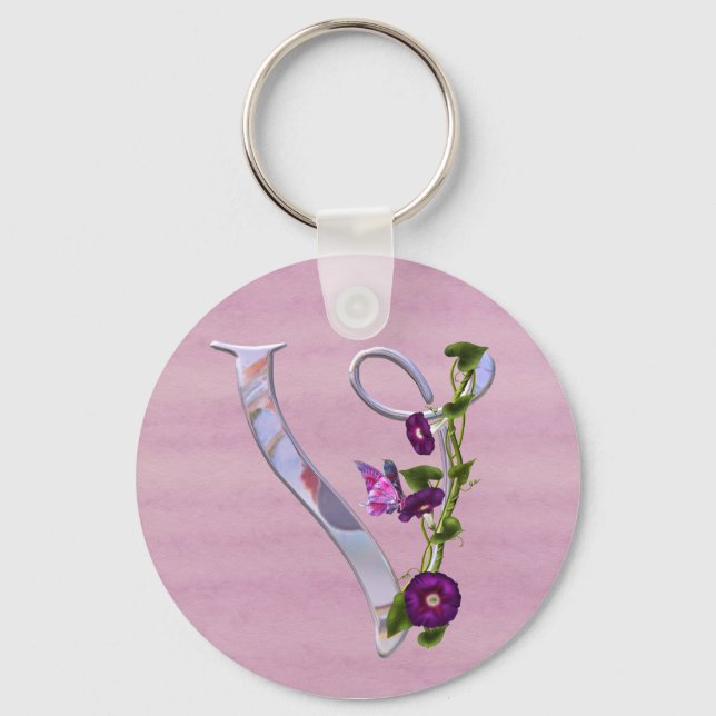 Llavero Mariposa inicial V (Anverso)